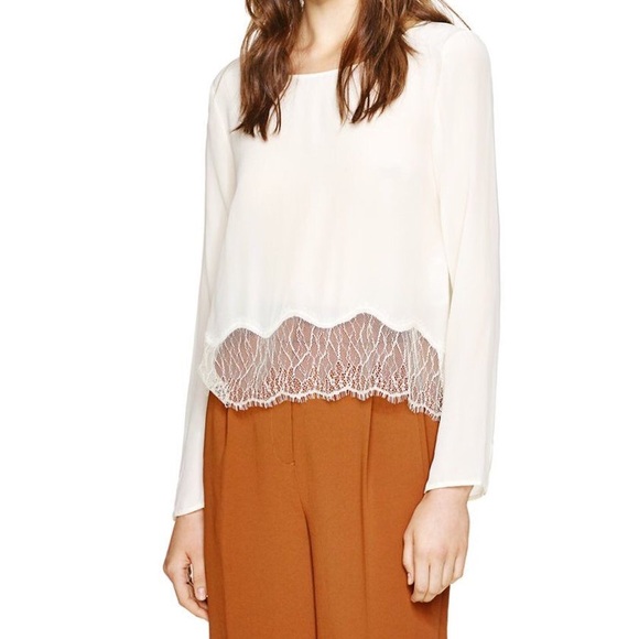 Wilfred Desaix Blouse 100% Silk - Picture 2 of 6